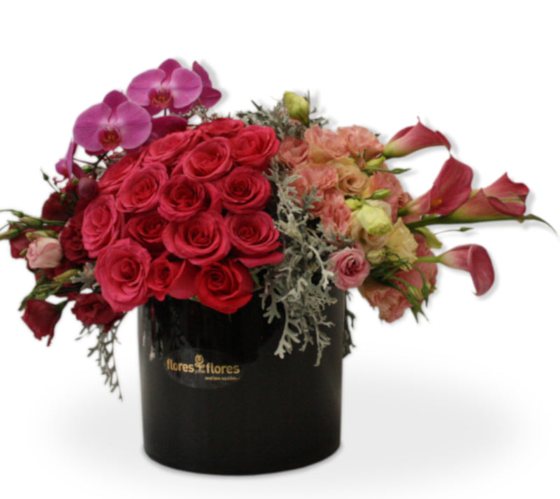 Arreglo Floral Orquideas Callas y Rosas | BEAUTIFUL